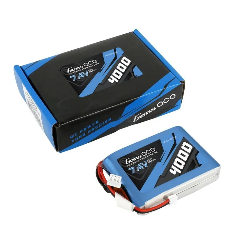 Gens Ace 4000mAh 7.4V 1C LiPo aku universaalne