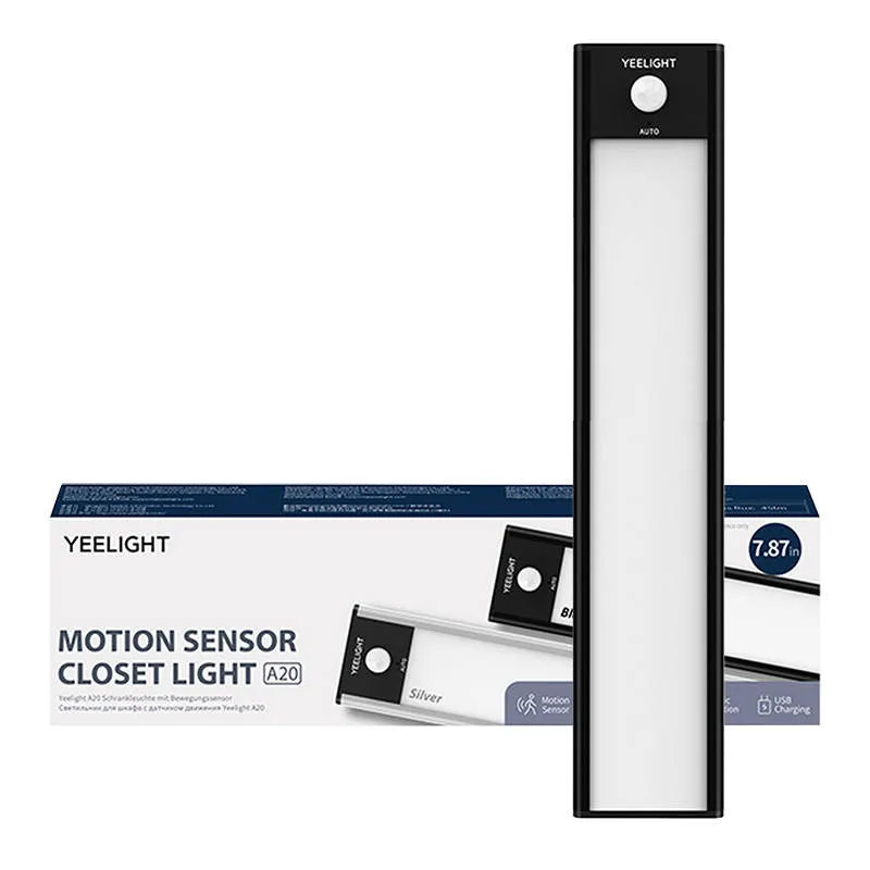 Yeelight riidekapilamp must 20cm 2700K universaalne