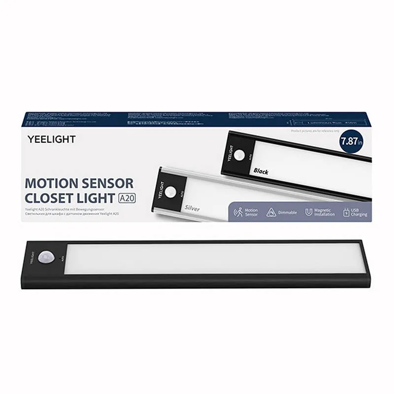 Yeelight riidekapilamp must 20cm 2700K universaalne