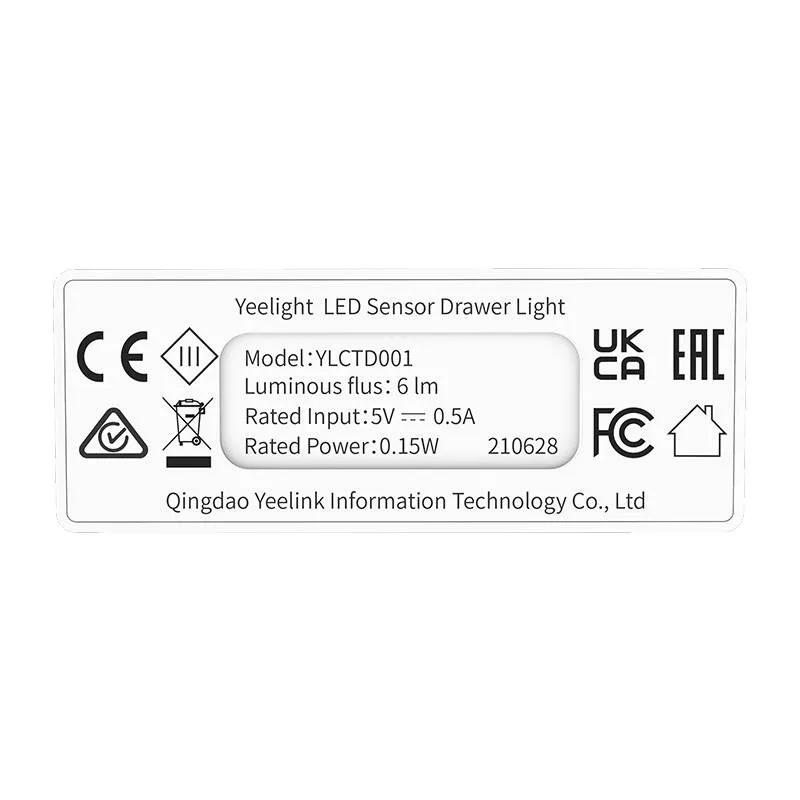 Yeelight LED andurilamp riiulile (4 tk) universaalne