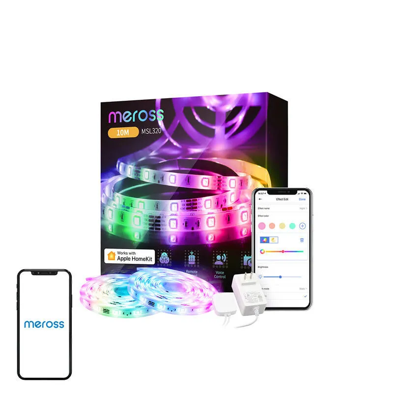 Smart Wi-Fi Valgusriba MSL320 Meross (HomeKit) universaal