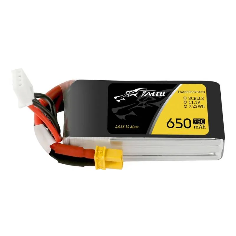 Tattu aku 650mAh 11,1V 75C 3S1P universaalne