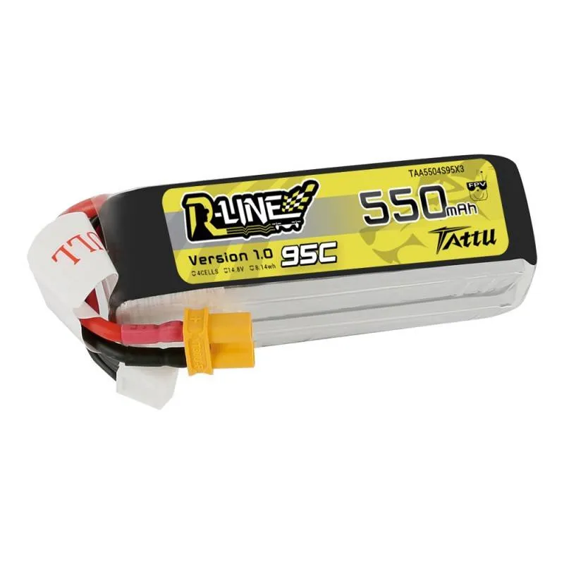 Aku Tattu R-Line 550mAh 14.8V 95C 4S1P universaalne