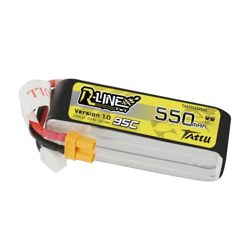 Aku Tattu R-Line 550mAh 14.8V 95C 4S1P universaalne