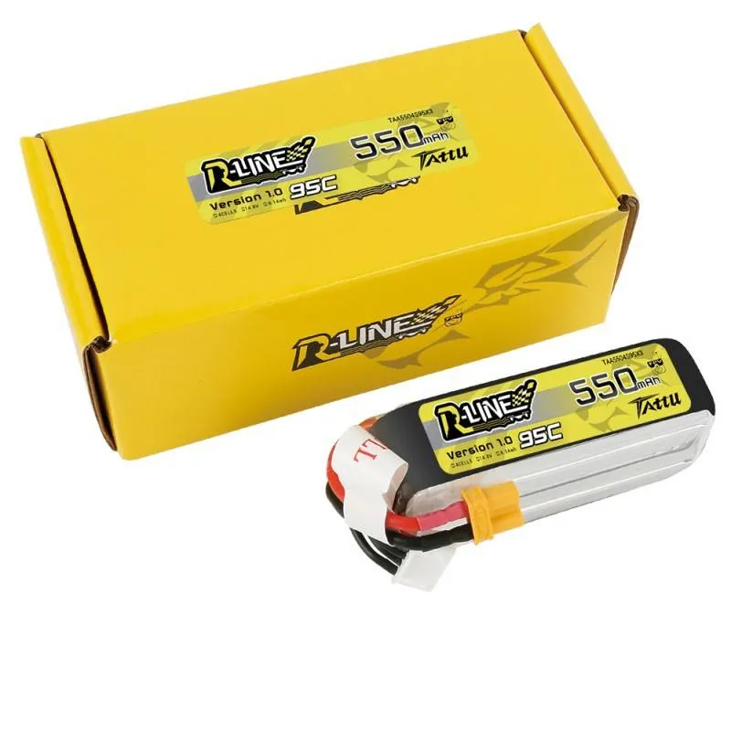 Aku Tattu R-Line 550mAh 14.8V 95C 4S1P universaalne