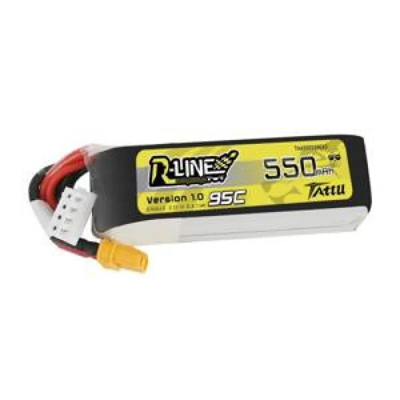Aku Tattu R-Line 550mAh 11.1V 95C 3S1P XT30 universaalne