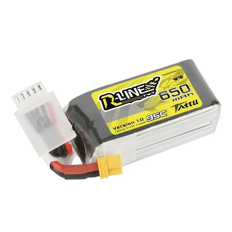 Aku Tattu R-Line 650mAh 14,8V 95C 4S1P XT30 universaalne