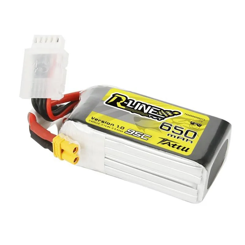 Aku Tattu R-Line 650mAh 14,8V 95C 4S1P XT30 universaalne