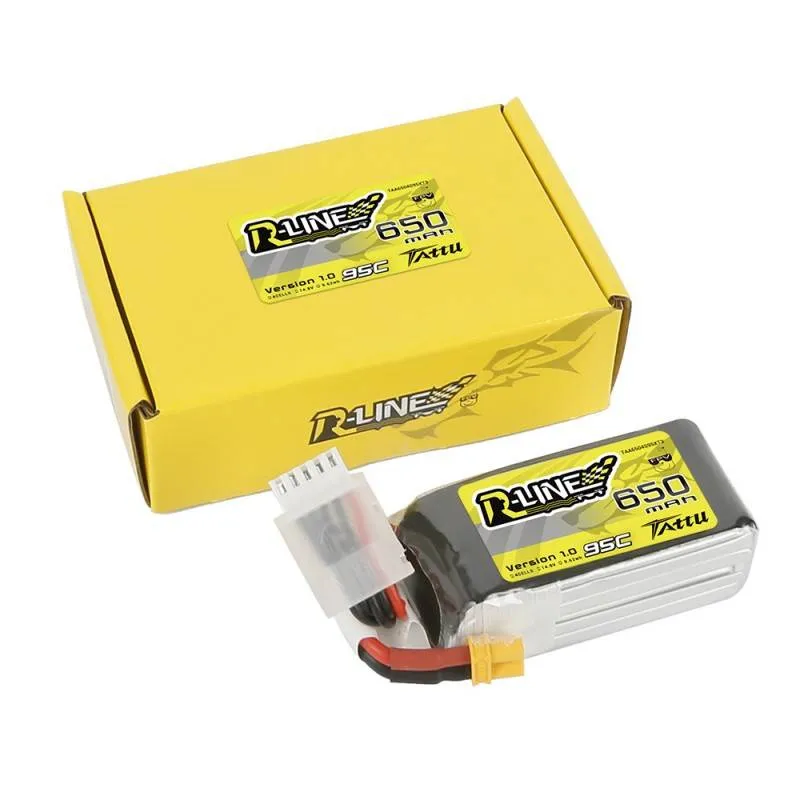 Aku Tattu R-Line 650mAh 14,8V 95C 4S1P XT30 universaalne