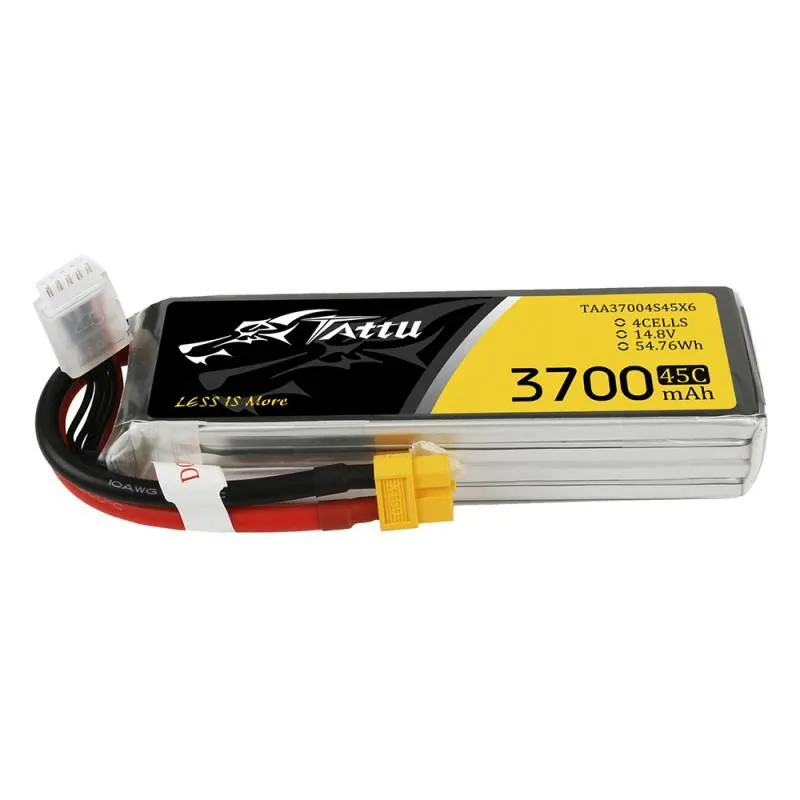 Tattu aku 3700mAh 14,8V 45C 4S1P universaalne