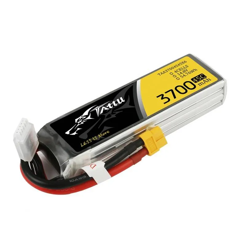 Tattu aku 3700mAh 14,8V 45C 4S1P universaalne