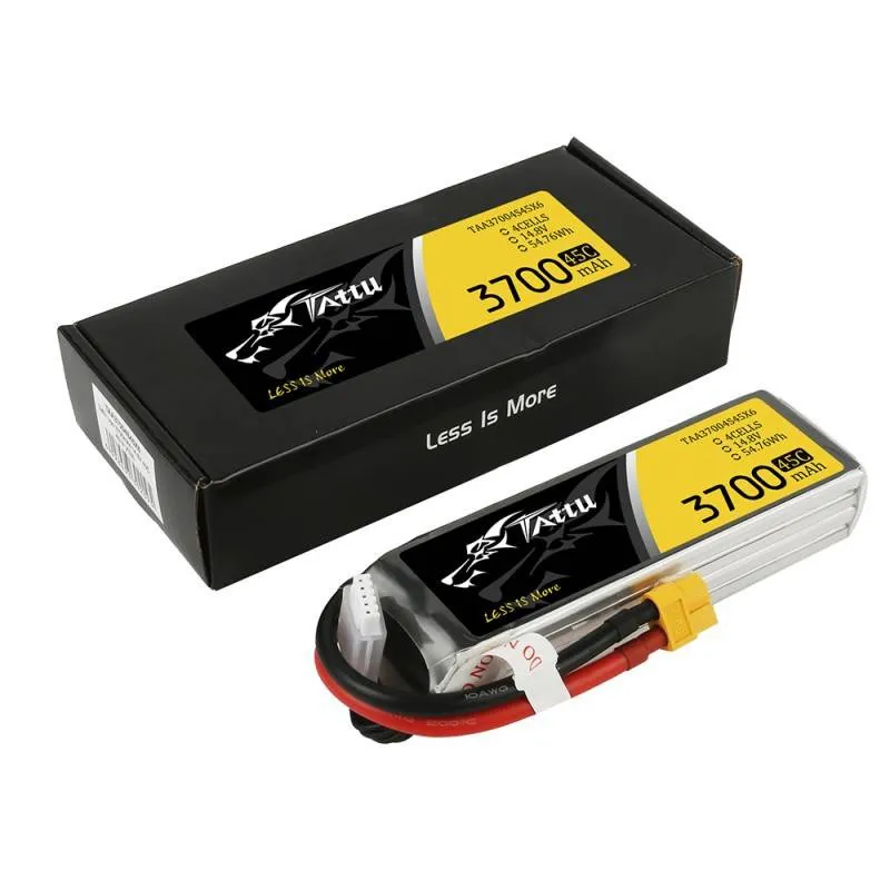 Tattu aku 3700mAh 14,8V 45C 4S1P universaalne