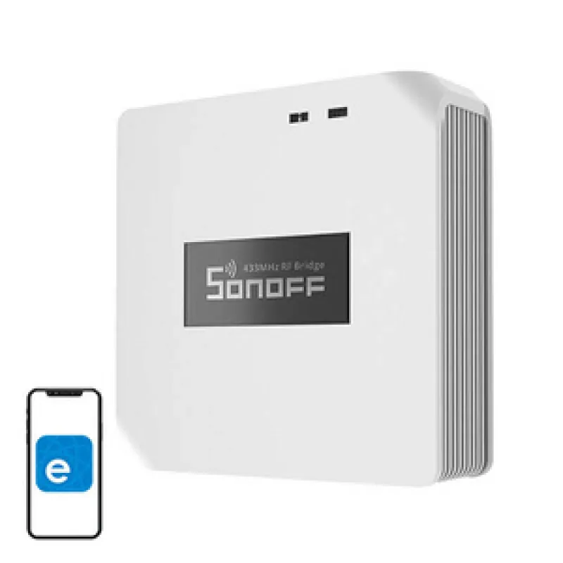 Smart Hub WiFi/RF 433MHz Sonoff RF Bridge R2 universaalne
