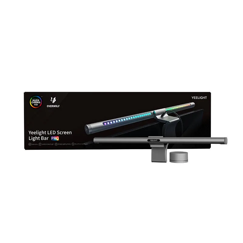 Yeelight Ekraani Valgusbarr Pro RGB (hõbe) universaalne