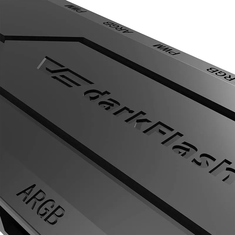 Külmkontrolli kast arvutile Darkflash RC2 RGB PWM + kaugjuhtimispult (must) universaalne
