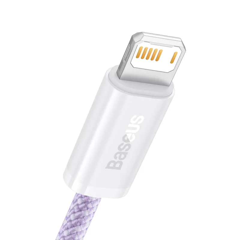 Baseus Dynamic kaabel USB to Lightning, 2.4A, 2m (Lilla) universaal
