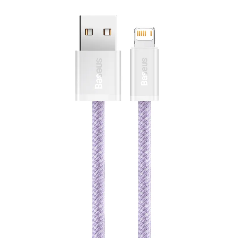 Baseus Dynamic kaabel USB to Lightning, 2.4A, 2m (Lilla) universaal