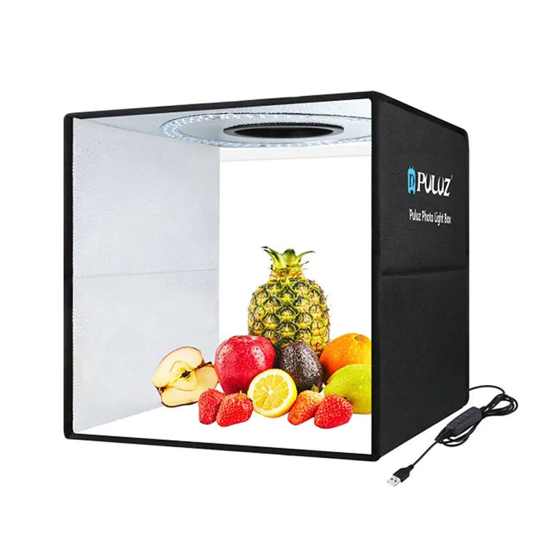 Foto stuudio Puluz LED 40cm PU5041B universaal