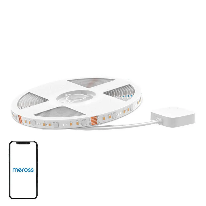 Smart WiFi LED-tape RGBWW Meross MSL320 (5 meetrit) HomeKit universaal