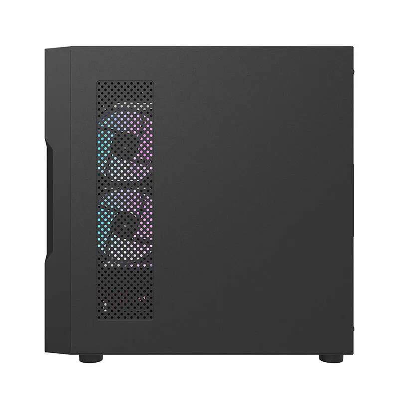 Darkflash DK431 Mesh arvutikast (musta) + 4 ARGB ventilaatorit universaalsed