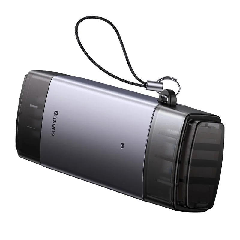 Baseus Lite seeria SD/TF mälukaardilugeja, USB + USB-C (hall) universaalne