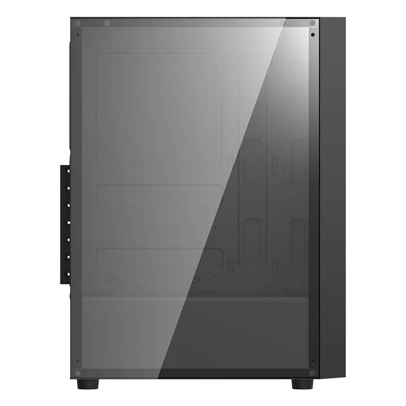 Darkflash A290 arvutikarp (must) + 3 ventilaatorit universaalsed