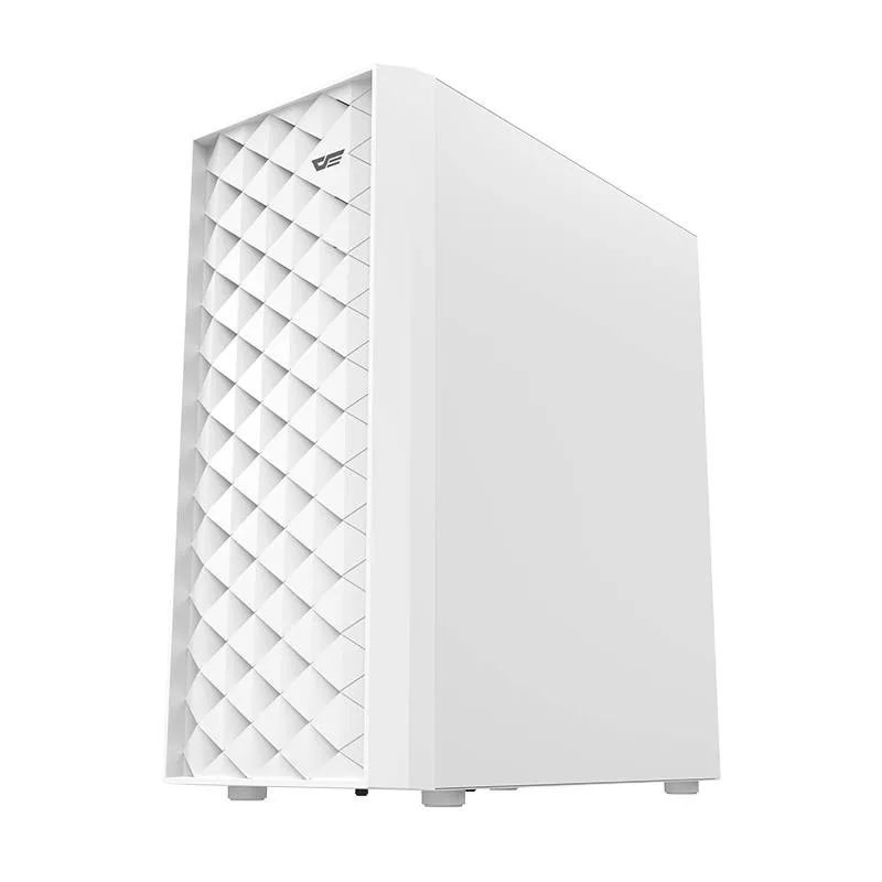 Darkflash DK351 arvutikarp (valge) + 4 RGB ventilaatorit universaalsed