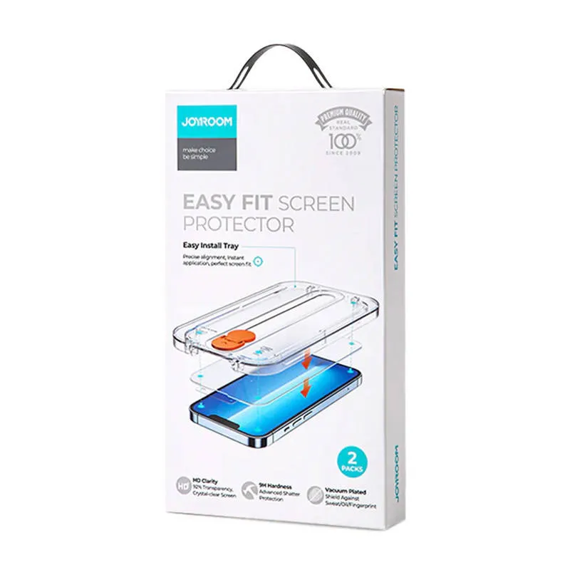 Täisekraani karastatud klaas Joyroom Easy Fit JR-H11 Apple iPhone 14 Plus 6,7" universaalne