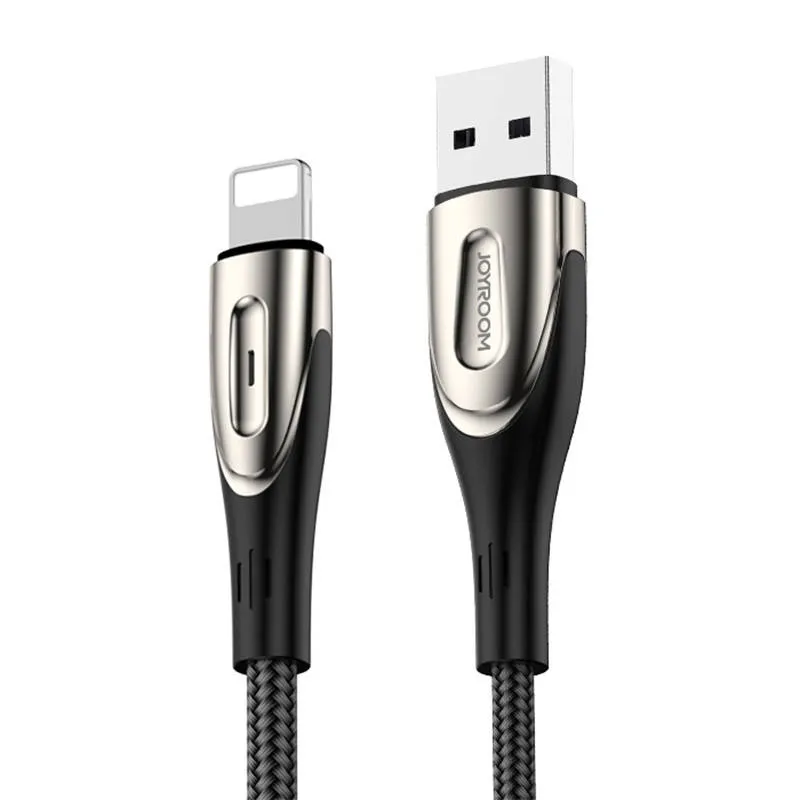 USB-kaabel Lightning Joyroom Sharp S-M411 2,4A, 3m (Must) universaalne
