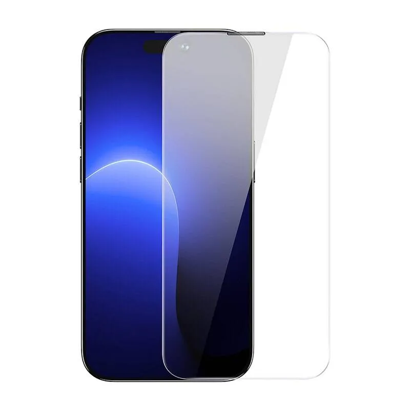 Baseus Crystal karastatud klaas tolmukindel 0,3 mm iPhone 14 Pro jaoks (2 tk) universaalne