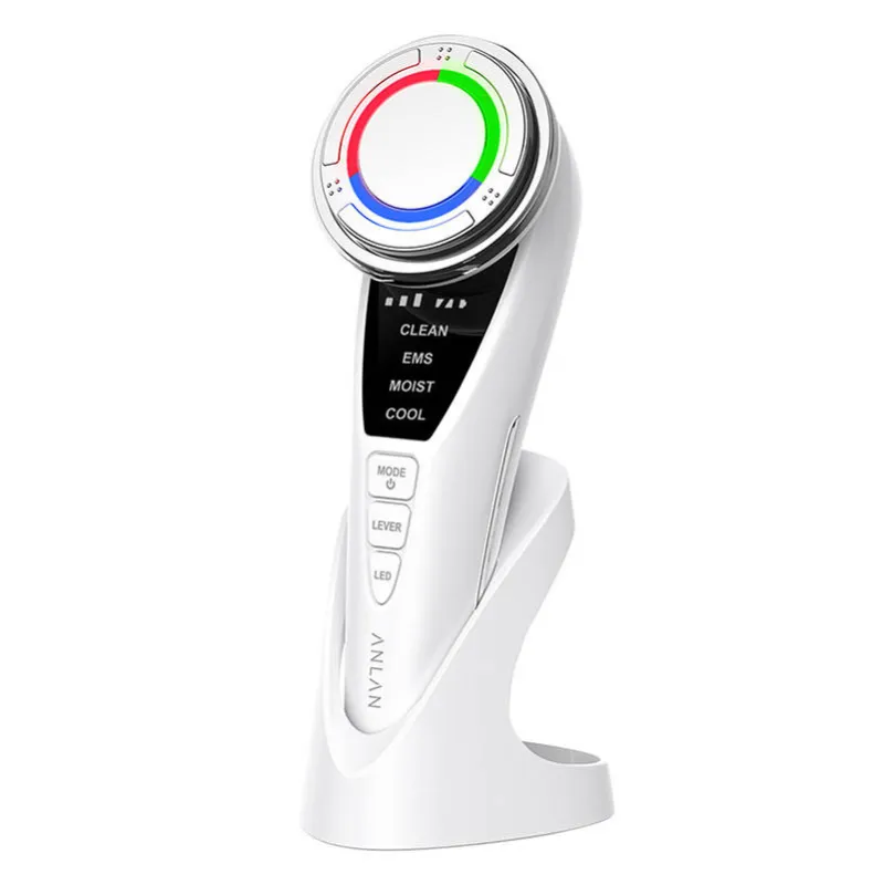 Ultrasonic näo masseerija valgusravi abil ANLAN 01-ADRY15-001 universaalne