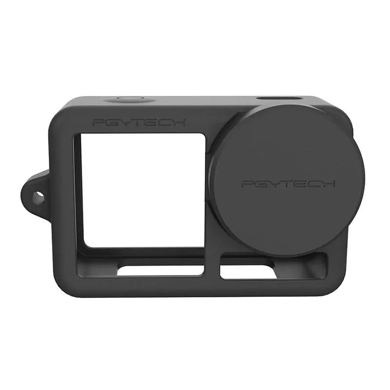 Silicone kummist ümbris PGYTECH jaoks OSMO Action (Must) universaalne