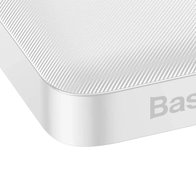 Baseus Bipow 10000mAh, 20W universaalne powerbank (valge)
