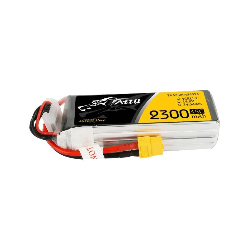 Tattu Aku 2300mAh 14,8V 75C 4S1P XT60 universaalne