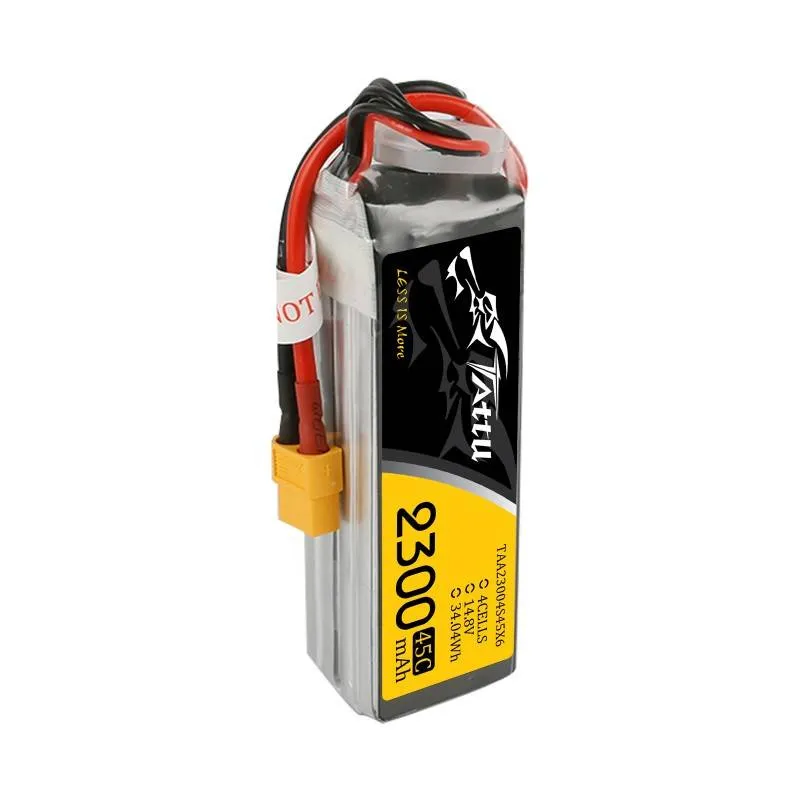 Tattu Aku 2300mAh 14,8V 75C 4S1P XT60 universaalne