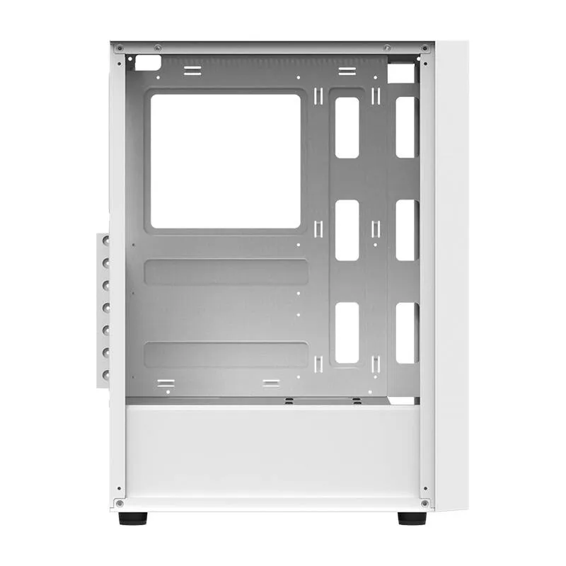 Darkflash A290 arvutikast (valge) + 3 RGB ventilaatorit universaalne