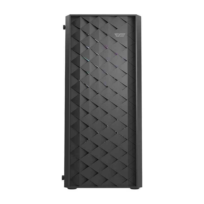 Darkflash DK351 arvutikarp (must) + 4 RGB ventilaatorit universaalsed