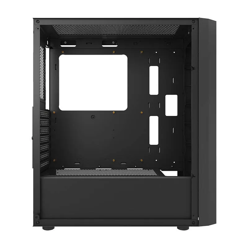 Darkflash DK351 arvutikarp (must) + 4 RGB ventilaatorit universaalsed