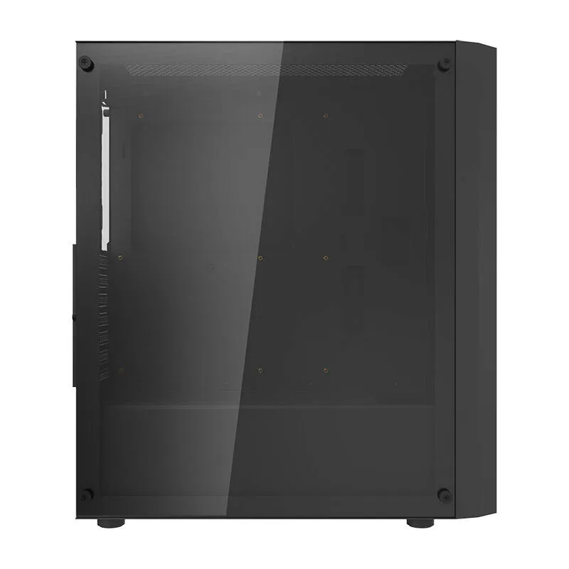Darkflash DK351 arvutikarp (must) + 4 RGB ventilaatorit universaalsed