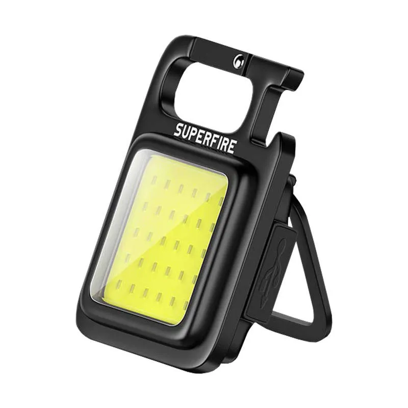 Superfire MX16 taskulamp, 600 lm, 500 mAh, USB-C, 4 režiimi universaalne