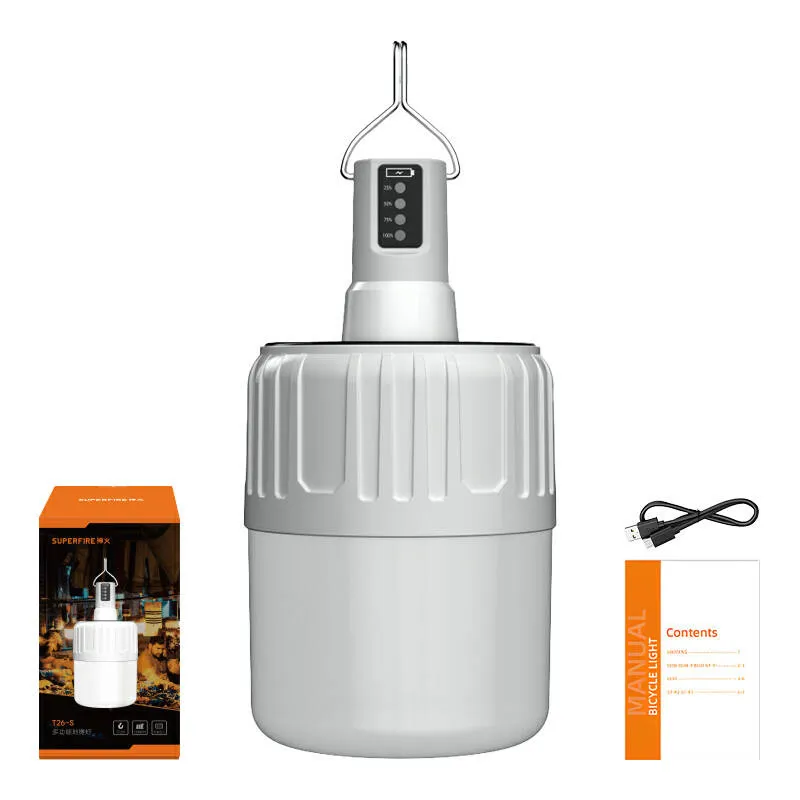 Superfire T26-S telkimislamp, 500 lm, päikeseenergia, 18W, 3 režiimi universaalne