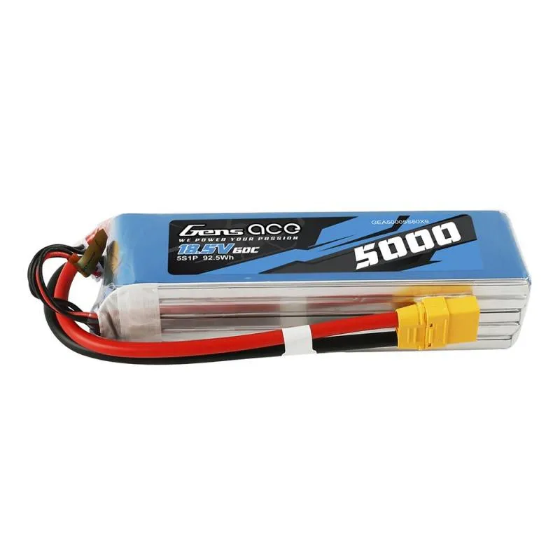 Akumulator LiPo Gens Ace Bashing 5000mAh 18.5V 60C 5S1P - XT90 universaalne