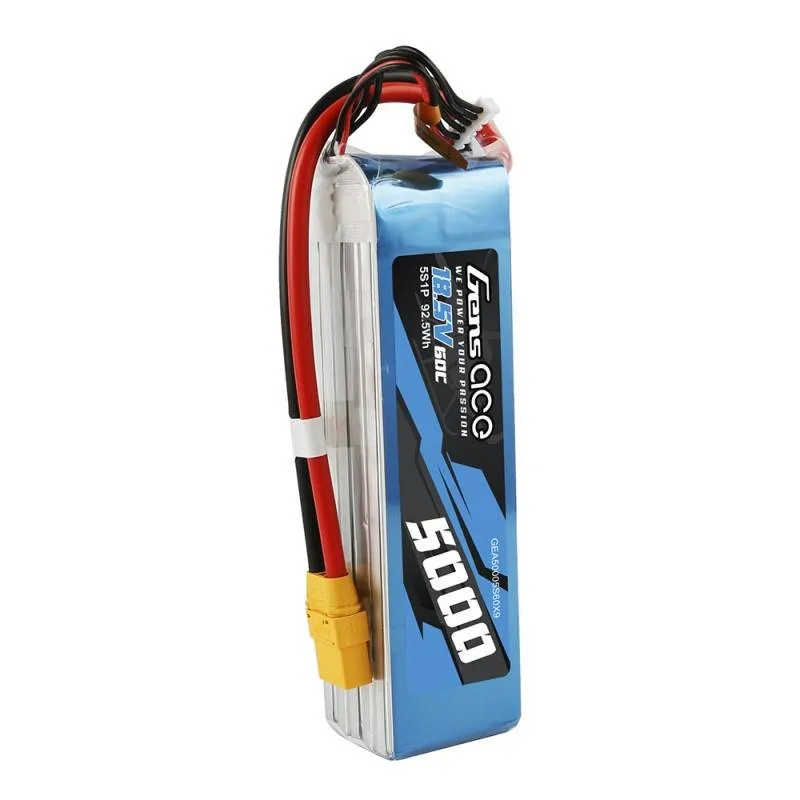 Akumulator LiPo Gens Ace Bashing 5000mAh 18.5V 60C 5S1P - XT90 universaalne