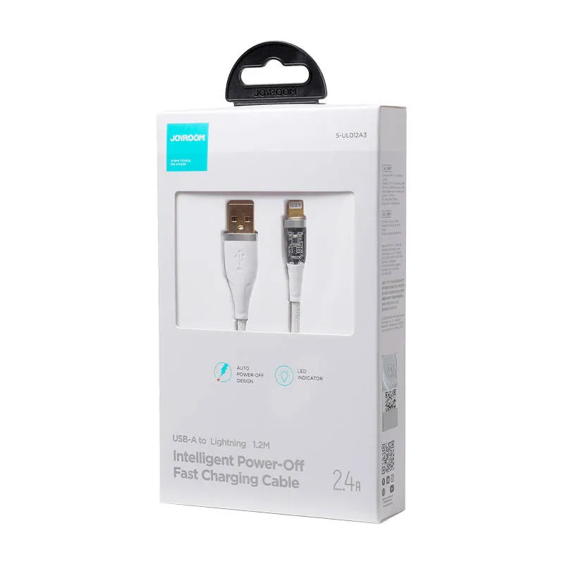 Kaabel USB-A / Lightning / 2,4A / 1,2 m Joyroom S-UL012A3 (valge) universaal