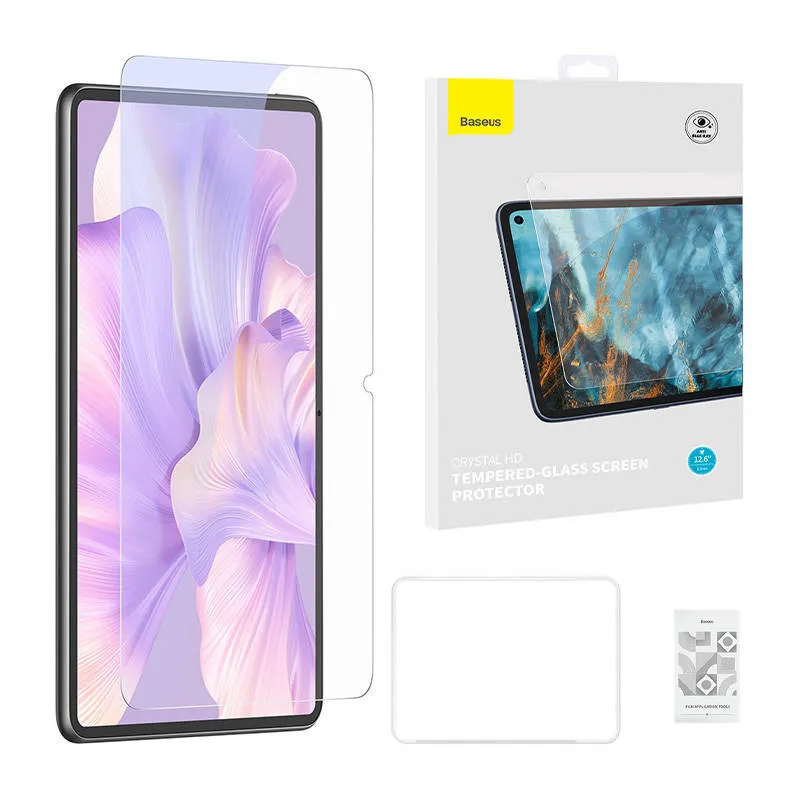 Baseus Crystal karastatud klaas 0,3 mm tableti Huawei MatePad Pro 12,6" universaalne