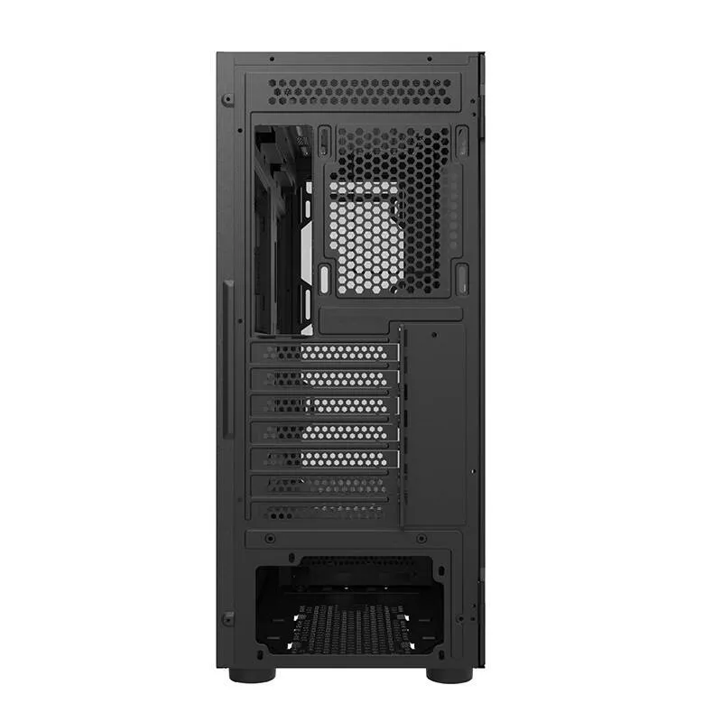 Darkflash DK431 Klaasist arvutikast (must) + 4 RGB ventilaatorit universaalsed