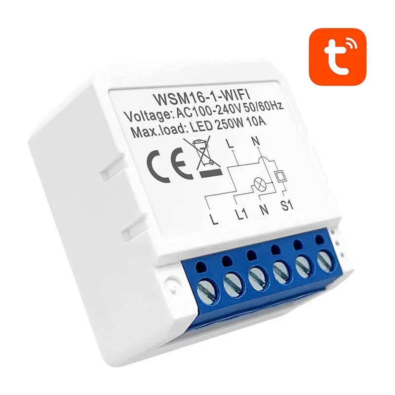 Smart Switch Moodul WiFi Avatto WSM16-W1 TUYA universaal