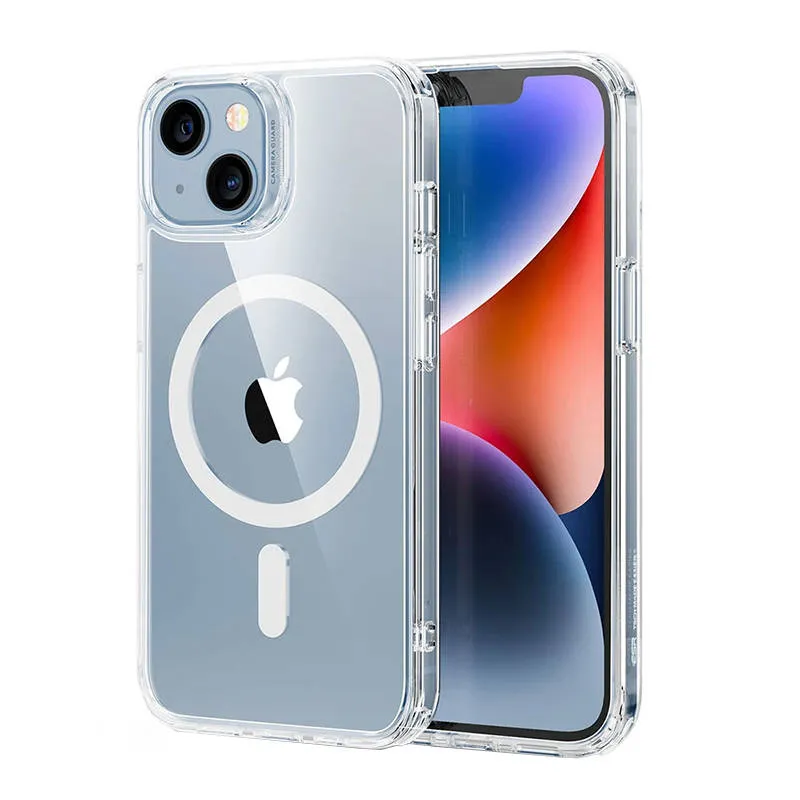 ESR Classic Hybrid ümbris iPhone 14 Plus, Magsafe (läbipaistev) universaal