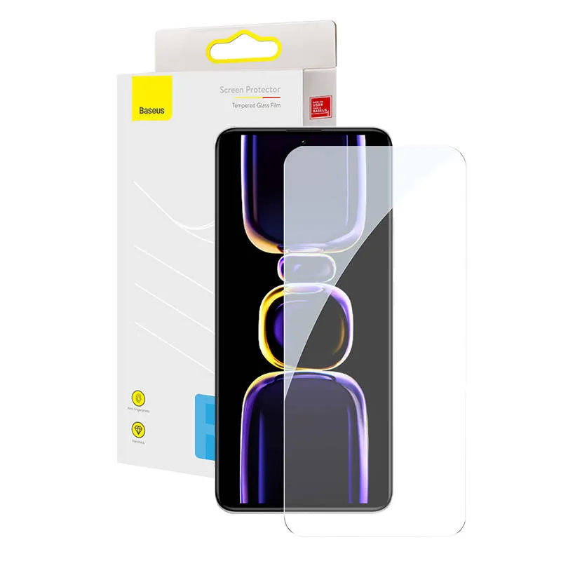 Baseus karastatud klaasekaitsekile Redmi K60/K60 Pro universaalne
