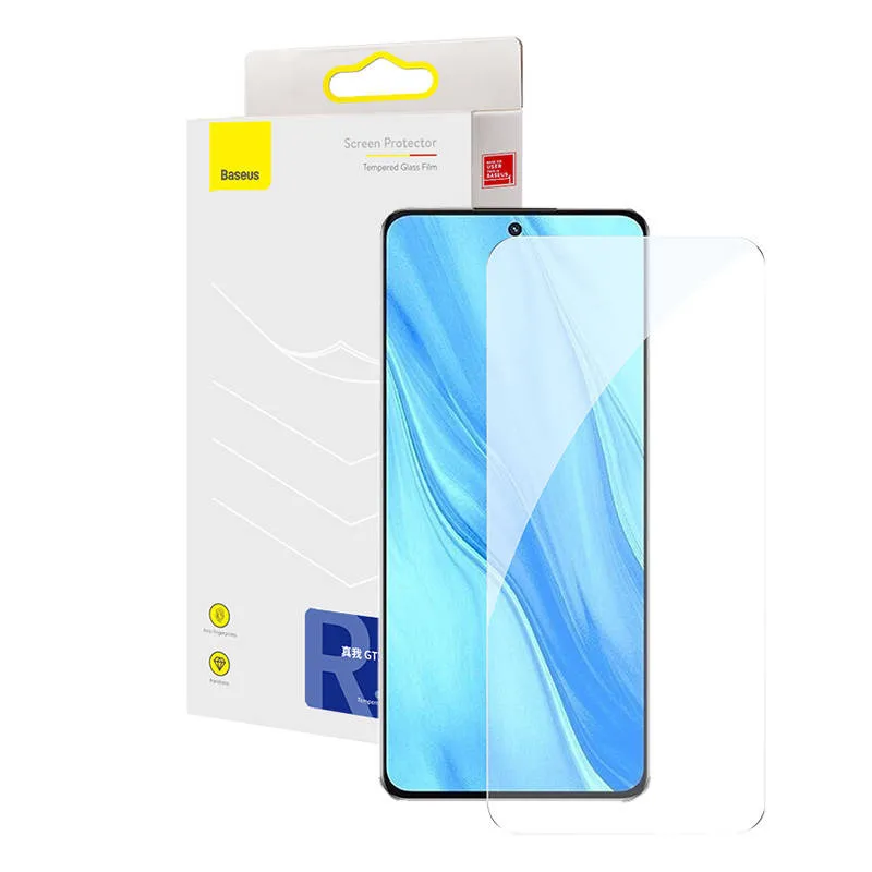 Baseus karastatud klaasist ekraanikaitse realme GT2 Master Explorer Edition jaoks, universaalne